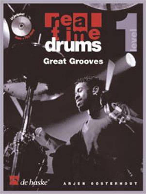 Arjen Oosterhout: Real Time Drums Great Grooves (ENG): Schlagzeug