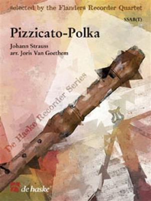 Johann Strauss Sr.: Pizzicato-Polka: (Arr. Joris van Goethem): Blockflöte Ensemble