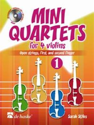 Sarah Stiles: Mini Quartets 1 for 4 violins: Streichquartett