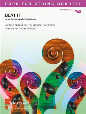 Michael Jackson: Beat It: (Arr. Anthony Gröger): Streichquartett