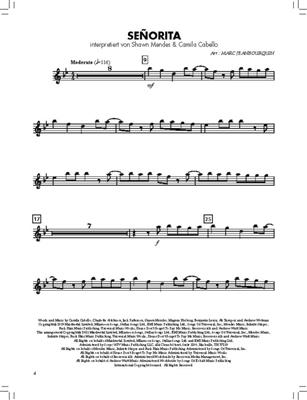 BläserKlasse Chart-Hits - Flöte: (Arr. Marc Jeanbourquin): Blasorchester
