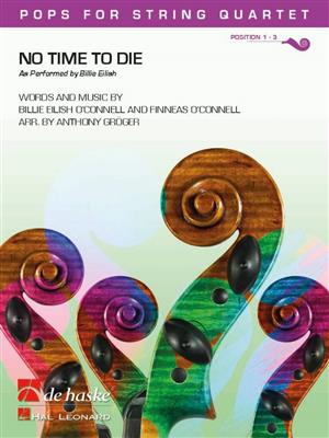 Billie Eilish: No Time To Die: (Arr. Anthony Gröger): Streichquartett