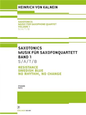 Heinrich von Kalnein: Saxotonics: Holzbläserensemble