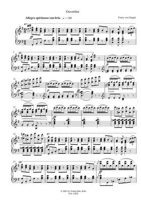 Franz von Suppé: The beautiful Galathée: Gemischter Chor mit Klavier/Orgel