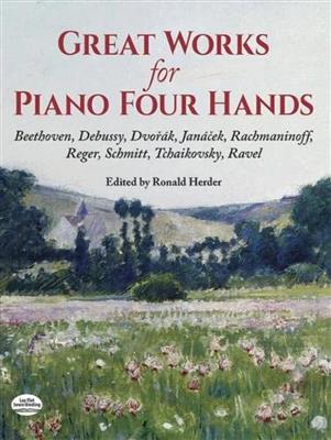 Great Works, For Piano Four Hands: Klavier vierhändig