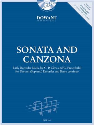 Giovanni Paolo Cima: Sonata and Canzona: Sopranblockflöte