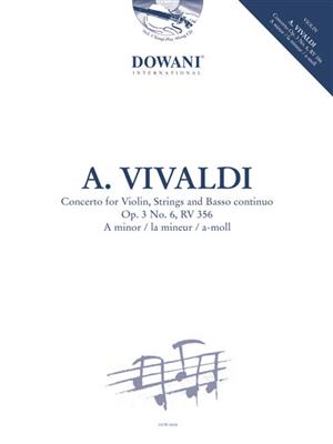 Antonio Vivaldi: Concertino Op. 3 No. 6, RV 356 in A-Minor: Violine Solo