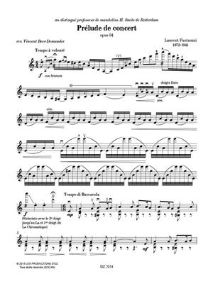 L. Fantauzzi: 6 pièces solo: Mandoline