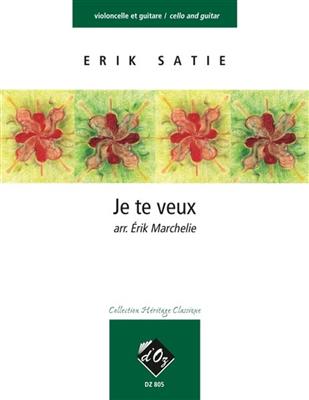 Erik Satie: Je te veux: Cello mit Begleitung