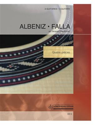 Albeniz & De Falla, 4 pieces: Gitarre Trio / Quartett