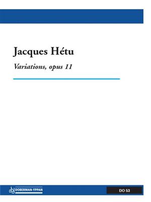 Jacques Hétu: Variations op. 11: Gesang Solo