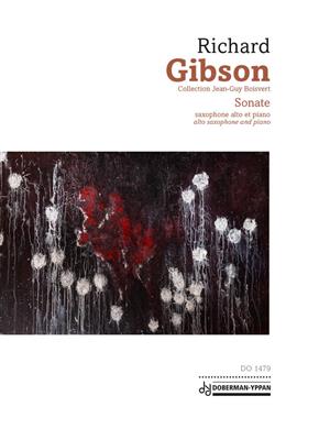 Gibson Richard: Sonate, opus 107: Altsaxophon mit Begleitung