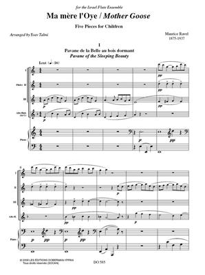 Maurice Ravel: Ma Mère L'Oye: Flöte Ensemble