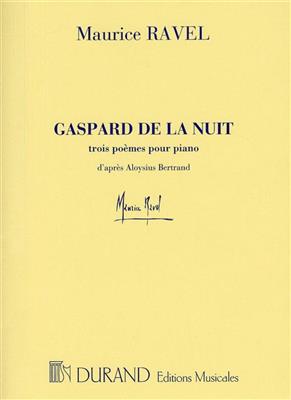 Maurice Ravel: Gaspard De La Nuit Piano: Klavier Solo
