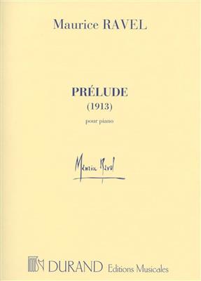 Maurice Ravel: Prelude: Klavier Solo