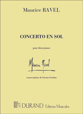 Maurice Ravel: Concerto En Sol: Klavier Duett