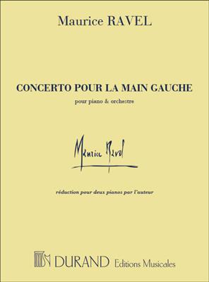 Maurice Ravel: Concerto Pour La Main Gauche: Klavier Duett