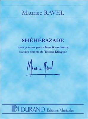 Maurice Ravel: Shéhérazade: Gesang mit sonstiger Begleitung