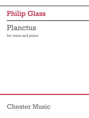 Philip Glass: Planctus: Gesang mit Klavier