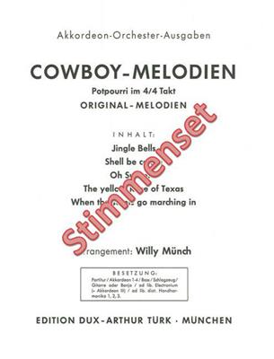 Willi Münch: Cowboy Melodien: Akkordeon Ensemble