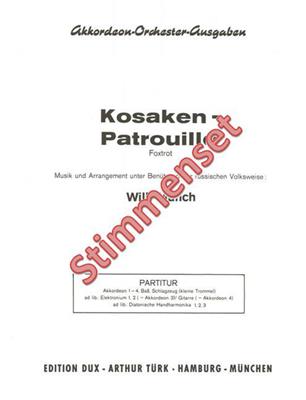 Willi Münch: Kosaken Patrouille: Akkordeon Ensemble