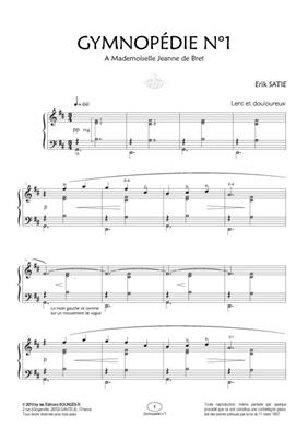 Eric Satie: Trois Gymnopedies: Klavier Solo