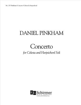 Daniel Pinkham: Concerto for Celesta & Harpsichord: Cembalo