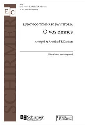 Tomás Luis de Victoria: O vos omnes: (Arr. A. T. Davison): Männerchor A cappella