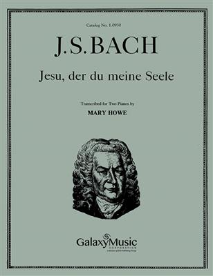 Johann Sebastian Bach: Jesu, der du meine Seele: Klavier Duett