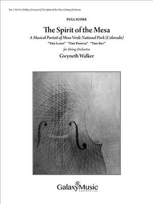 Gwyneth Walker: The Spirit of the Mesa: Streichorchester