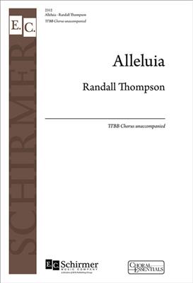 Randall Thompson: Alleluia: Männerchor A cappella
