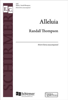 Randall Thompson: Alleluia: Frauenchor A cappella