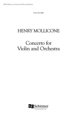 Henry Mollicone: Concerto for Violin and Orchestra: Orchester mit Solo