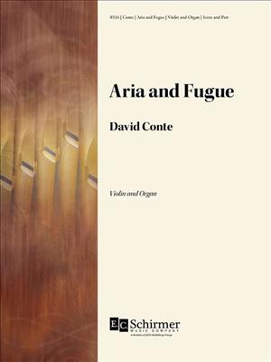 David Conte: Aria and Fugue: Violine mit Begleitung