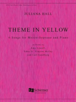 Juliana Hall: Theme In Yellow: Gesang mit Klavier