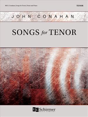 John Conahan: Songs for Tenor: Gesang mit Klavier