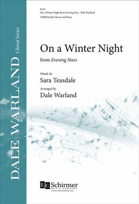 Dale Warland: On a Winter Night: from Evening Stars: Männerchor mit Begleitung