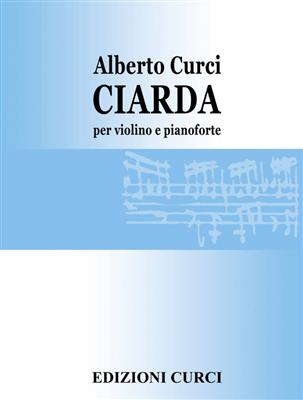 Alberto Curci: Ciarda: Violine Solo