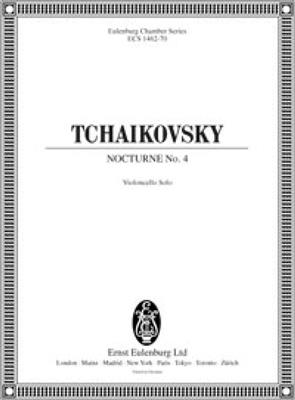 Pyotr Ilyich Tchaikovsky: Nocturne op. 19: Orchester mit Solo