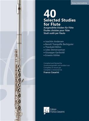 40 Selected Studies for Flute