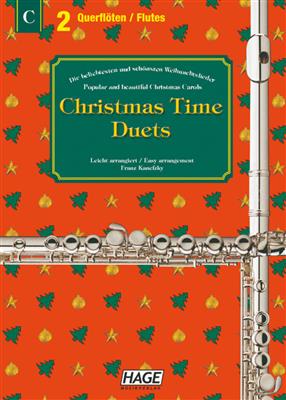 Franz Kanefzky: Christmas Time Duets für 2 Querflöten: Flöte Duett