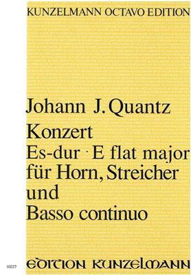 Johann Joachim Quantz: Konzert Für Horn Es-Dur: Orchester mit Solo