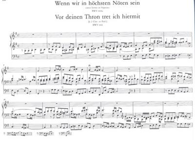 Johann Sebastian Bach: Sämtliche Orgelwerke VI Schübler-Choräle, Achtzeh: Orgel