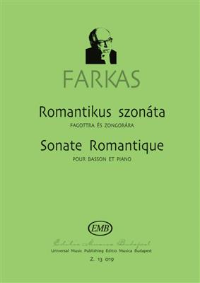 Ferenc Farkas: Sonate romantique: Fagott mit Begleitung