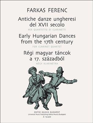 Ferenc Farkas: Alte ungarische Tänze aus dem 17. Jahrhundert fü: Klarinette Duett