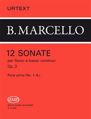 Benedetto Marcello: 12 Sonate: Flöte mit Begleitung