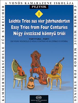 Kammermusikschule für Streicher I Leichte Trios a