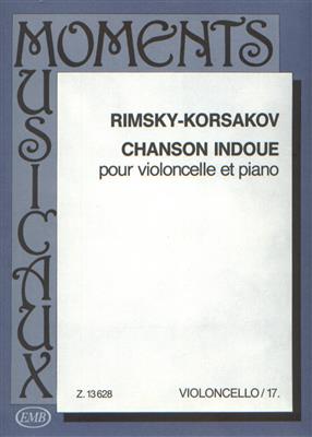 Nikolai Rimsky-Korsakov: Chanson Indoue: Cello mit Begleitung
