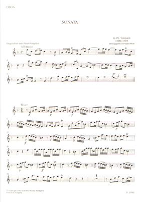Georg Philipp Telemann: 2 sonate: Kammerensemble
