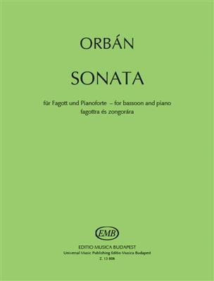György Orbán: Sonata für Fagott und Pianoforte: Fagott mit Begleitung